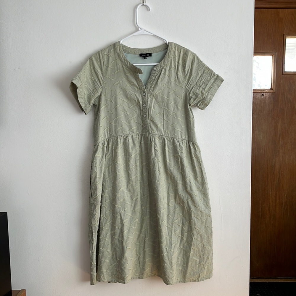 Roolee mint dress with pockets